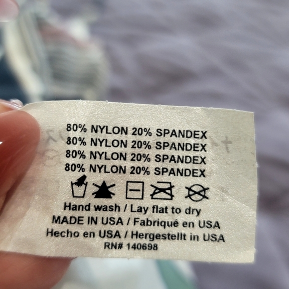 NEW TAVIK/REVOLVE Monahan One Piece in Meadow Green Stripe small, Rever - Picture 10 of 12